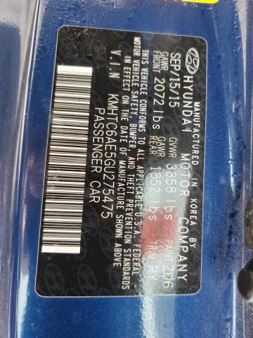 KMHTC6AE5GU275475 Hyundai Veloster Turbo