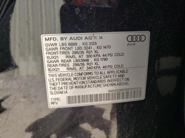 WA1DGBFE8FD011318 Audi Q7 Prestige