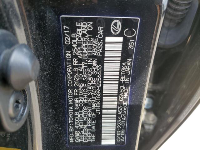 JTHBK1GG9H2256633 Lexus ES 350