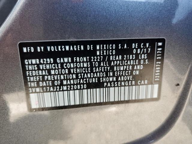 3VWL17AJ2JM220830 Volkswagen JETTA SEL