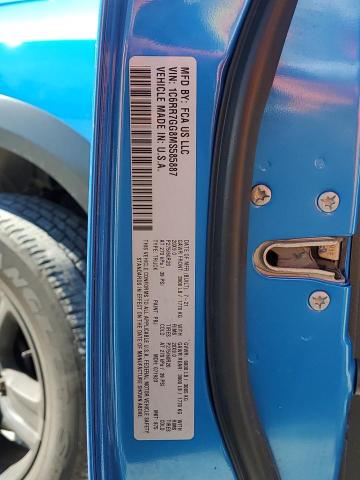 1C6RR7GG8MS585887 RAM 1500 Classic Slt