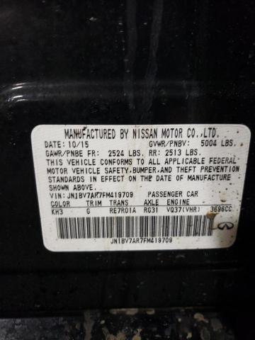 JN1BV7AR7FM419709 Infiniti Q50 BASE