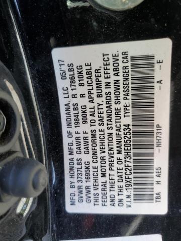 19XFC2F73HE052534 Honda CIVIC EX