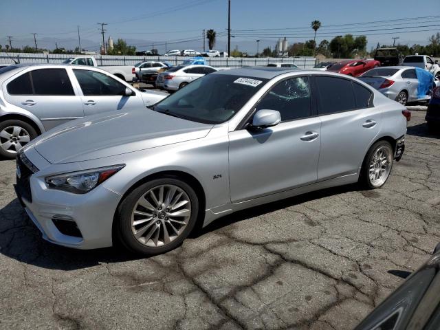 2019 Infiniti Q50 Luxe მანქანა იყიდება აუქციონზე, vin: JN1EV7AP3KM542719, აუქციონის ნომერი: 52244424