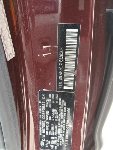 KNDMB5C17H6328506 KIA SEDONA LX