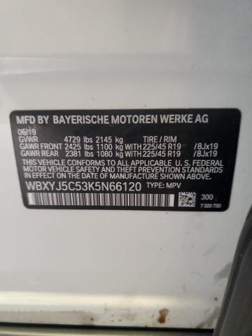 WBXYJ5C53K5N66120 BMW X2 Xdrive28i