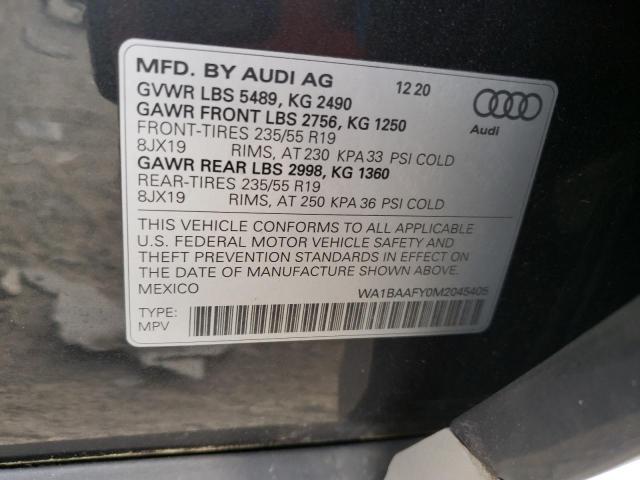 WA1BAAFY0M2045405 Audi Q5 Premium Plus