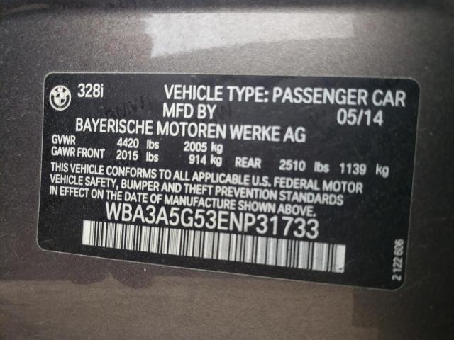 WBA3A5G53ENP31733 BMW 328 I
