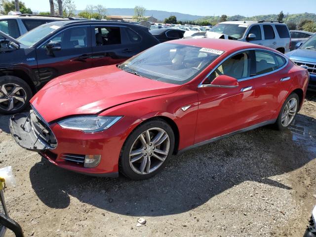 49381274 :رقم المزاد ، 5YJSA1S15EFP37690 vin ، 2014 Tesla Model S مزاد بيع