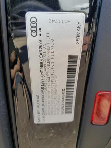 WAUFNCF55KA024322 Audi A5 Prestige S-line