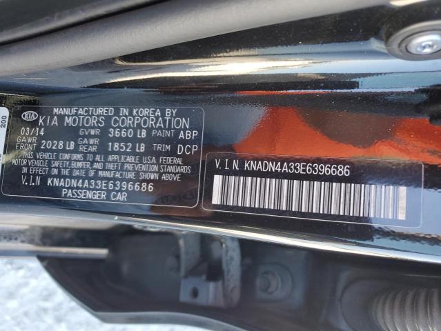 KNADN4A33E6396686 KIA RIO EX