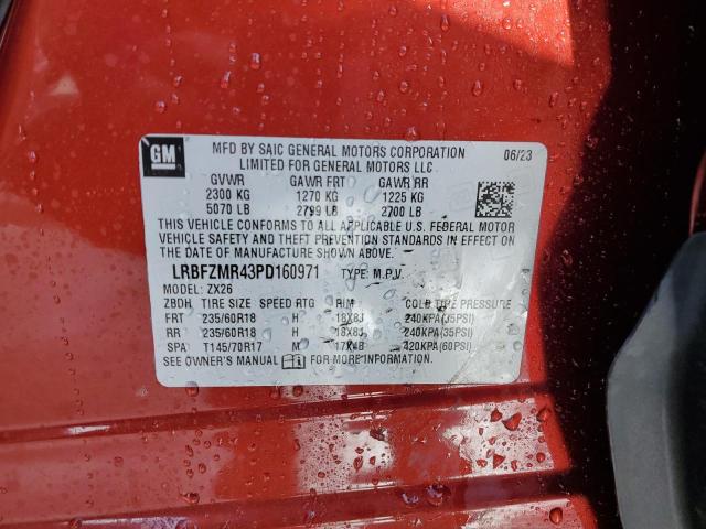 LRBFZMR43PD160971 Buick Envision Preferred