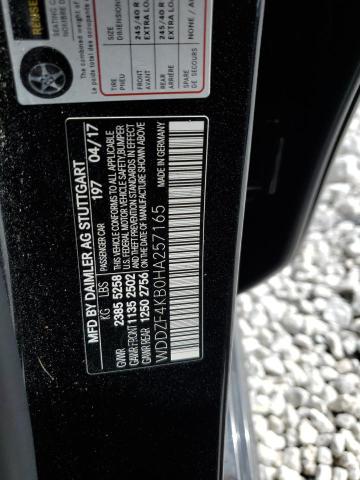 WDDZF4KB0HA257165 Mercedes-Benz E 300 4matic