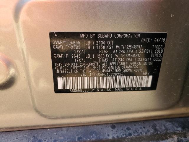 4S4BSAFC1J3362263 Subaru Outback 2.5i Premium