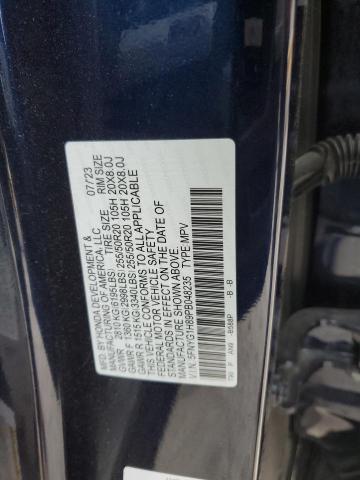 5FNYG1H89PB048235 Honda Pilot Elite