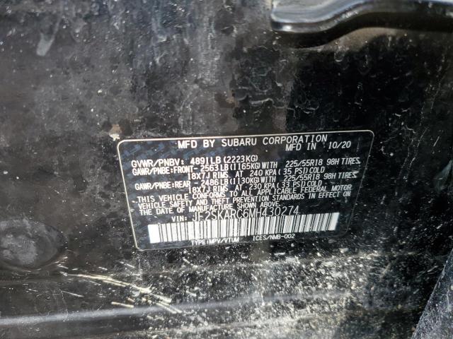 JF2SKARC6MH430274 Subaru Forester Sport