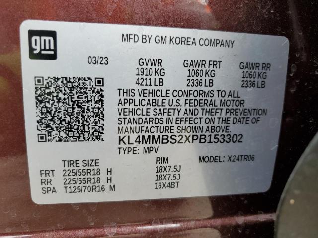 KL4MMBS2XPB153302 Buick Encore Gx Preferred