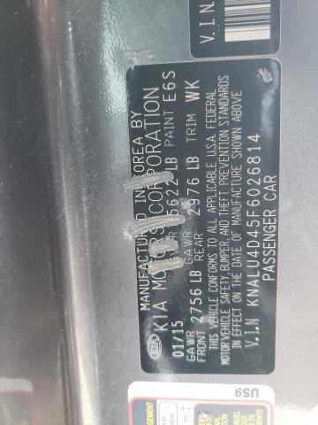 KNALU4D45F6026814 KIA K900