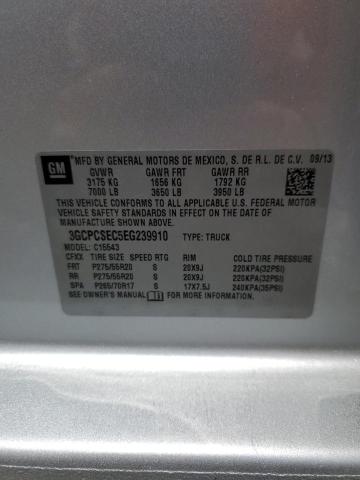 3GCPCSEC5EG239910 Chevrolet Silverado C1500 Ltz