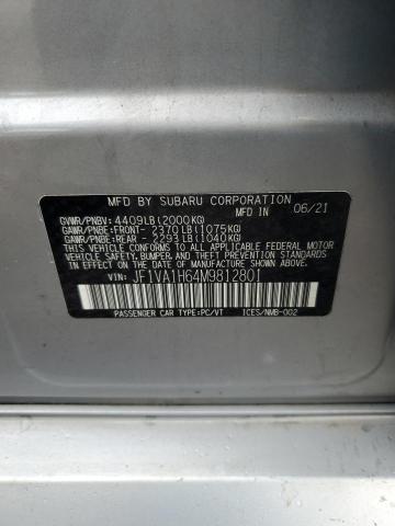 JF1VA1H64M9812801 Subaru Wrx Limited