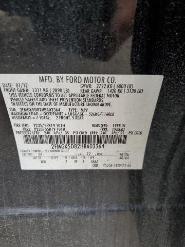2FMGK5D82HBA03364 Ford Flex Limited