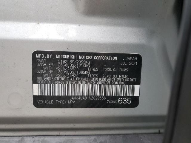 JA4J4UA81NZ029556 Mitsubishi Outlander Se