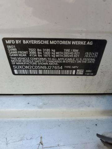 5UXCW2C05N9J27654 BMW X7 Xdrive40i