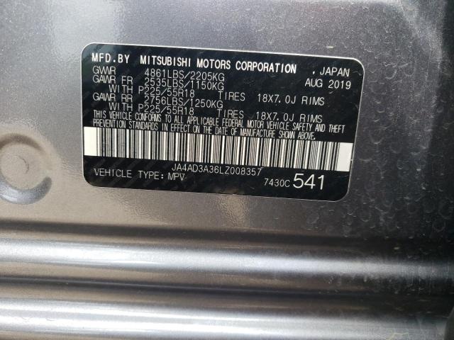 JA4AD3A36LZ008357 Mitsubishi Outlander Se
