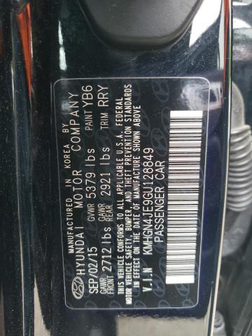 KMHGN4JE9GU128849 Hyundai Genesis 3.8l
