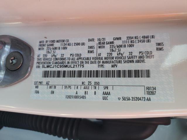 5LMCJ1C95MUL21775 Lincoln Corsair