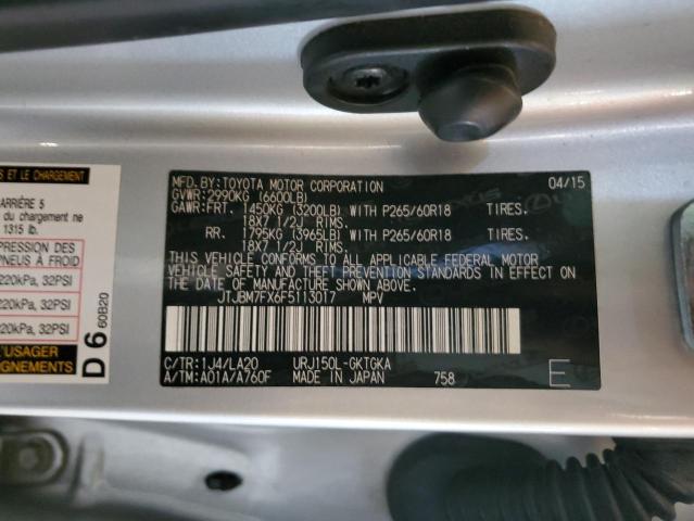 JTJBM7FX6F5113017 Lexus GX 460
