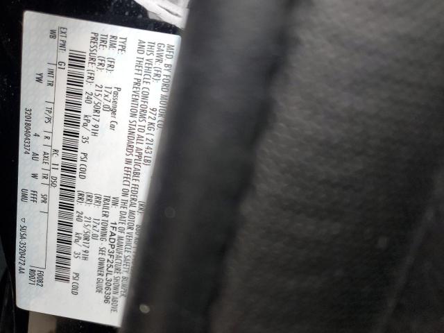 1FADP3F25JL306396 Ford FOCUS SE