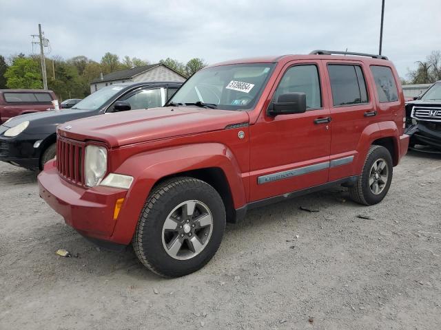 Auction sale of the 2008 Jeep Liberty Sport, vin: 1J8GN28K18W169172, lot number: 51396854
