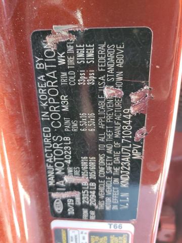 KNDJ23AU7L7108449 KIA SOUL LX