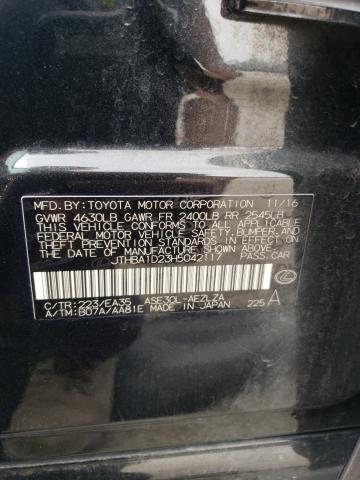 JTHBA1D23H5042117 Lexus IS 200T