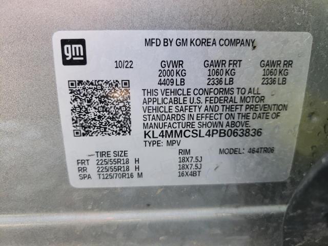 KL4MMCSL4PB063836 Buick Encore Gx Preferred