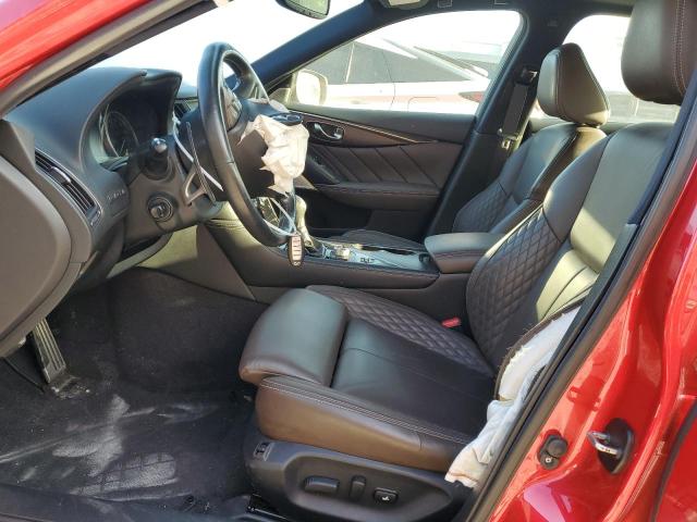 JN1FV7AP7HM850148 Infiniti Q50 Red Sport 400