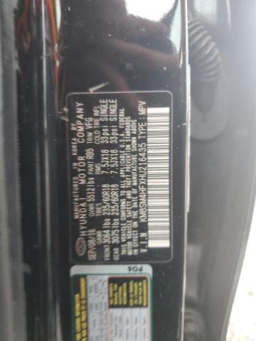KM8SM4HFXHU216435 Hyundai Santa Fe Se