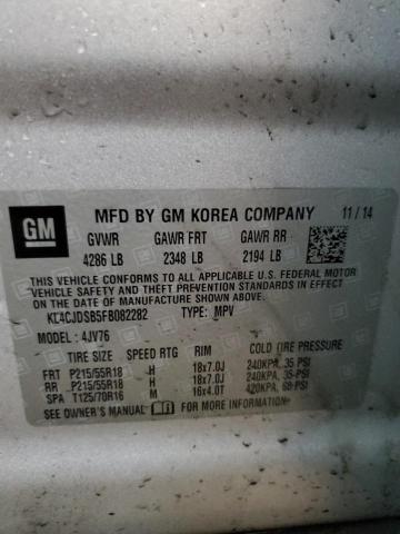 KL4CJDSB5FB082282 Buick Encore Premium