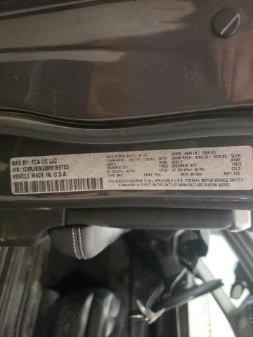 1C4RJKBG8M8169703 Jeep Grand Cherokee L Limited