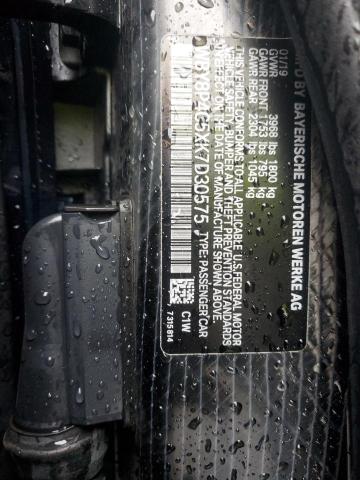 WBY8P4C5XK7D30575 BMW I3 REX