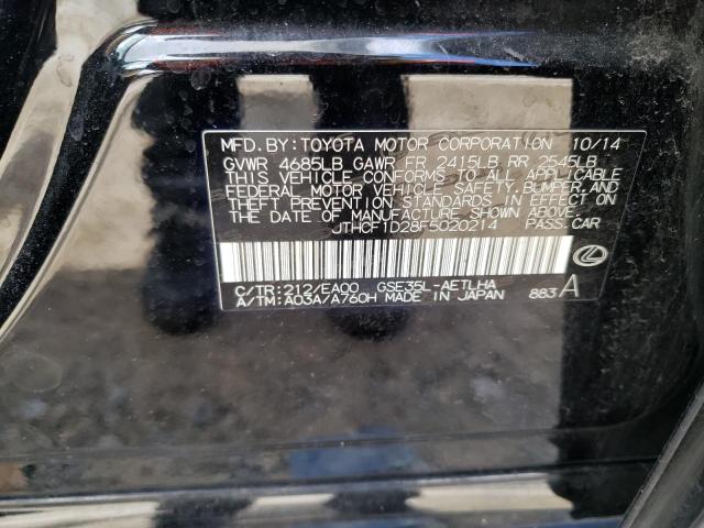 JTHCF1D28F5020214 Lexus IS 250