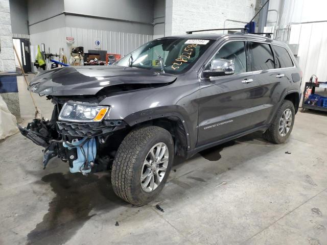 Продажа на аукционе авто 2015 Jeep Grand Cherokee Limited, vin: 1C4RJFBG7FC768387, номер лота: 52822594