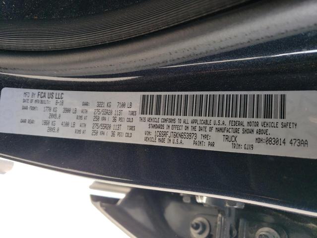 1C6SRFJT6KN653973 RAM 1500 Laie