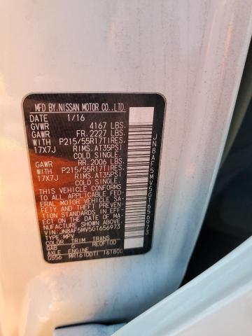 JN8AF5MV5GT656973 Nissan JUKE S