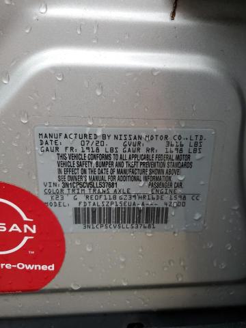 3N1CP5CV5LL537681 Nissan KICKS SV