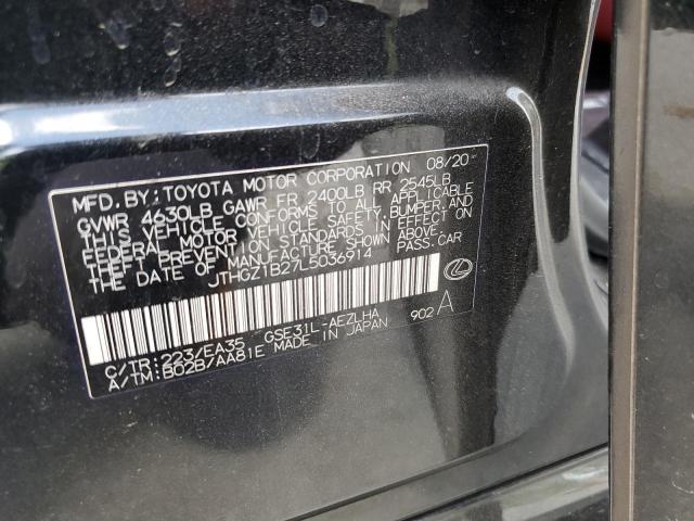 JTHGZ1B27L5036914 Lexus Is 350 F-sport