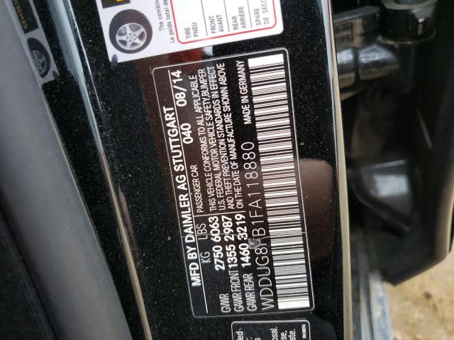 WDDUG8FB1FA118880 Mercedes-Benz S 550 4matic