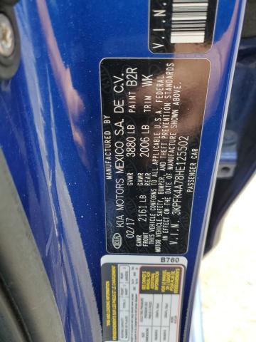 3KPFK4A78HE125502 KIA FORTE LX