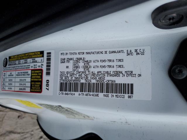 3TYRX5GN2NT055592 Toyota Tacoma Access Cab